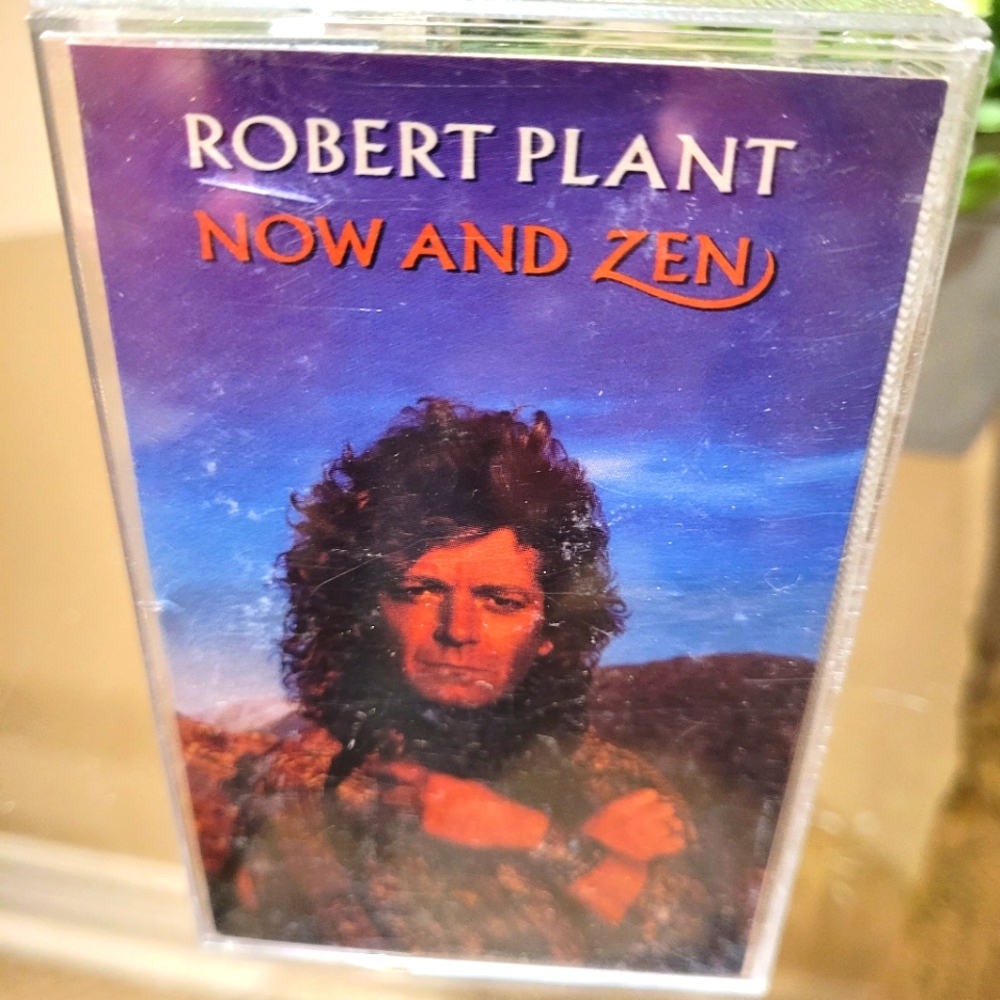 Robert Plant "Now And Zen" cassette.